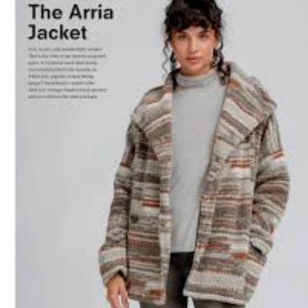 Prana Recycled Wool Blend Relaxed Fit Arria Jacket Western Double Breasted Small - Picture 2 of 8